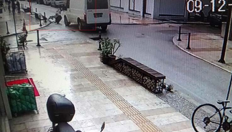 Kamyonetin çarptığı 83 yaşındaki bisikletli ağır yaralandı