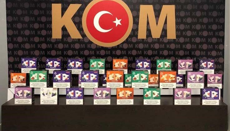 Antalya’da 157 bin 920 adet makaron ele geçirildi