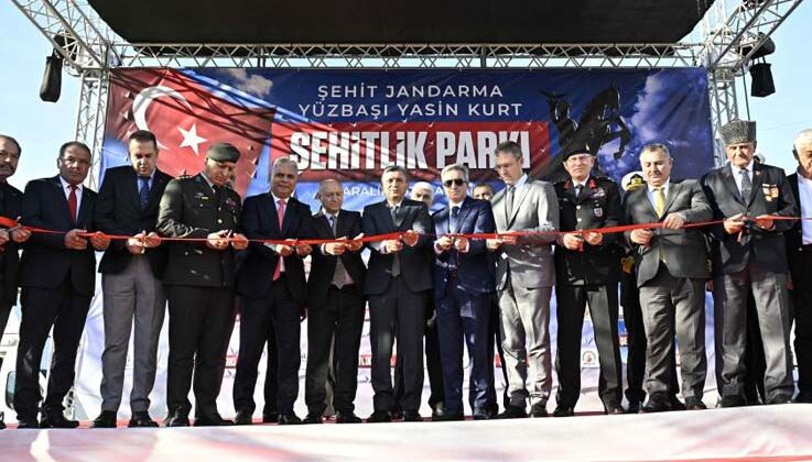 Muratpaşa’da Şehitlik Parkı törenle açıldı