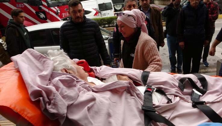 Kahvaltı yaparken çıkan yangın, yaşlı kadının yakınlarını gözyaşına boğdu