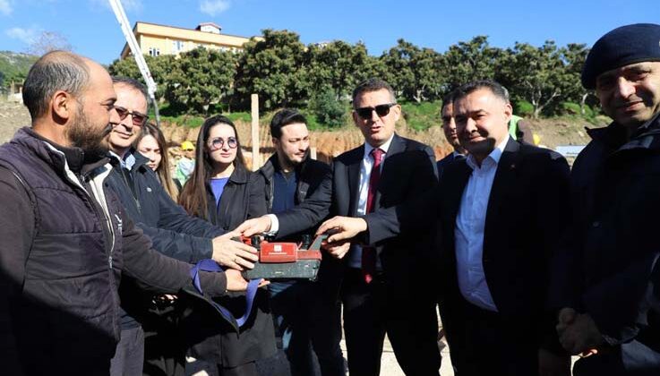 Cikcilli Mahallesi’nde 12 sınıflı yeni anaokulu için temel atıldı
