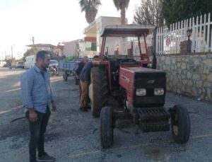 750 kilometrelik takiple bulunan traktör sahibine teslim edildi