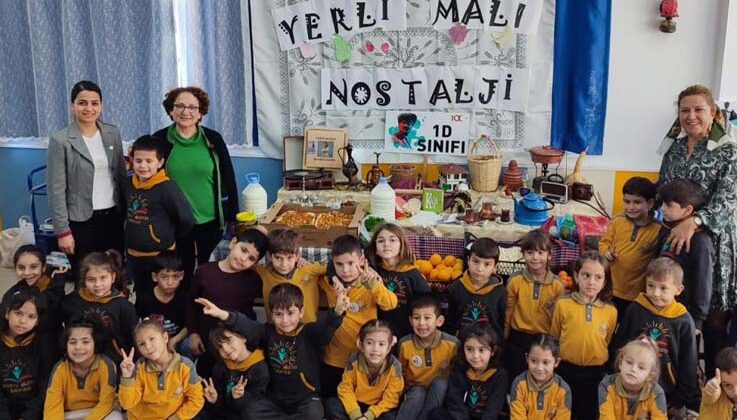 Minikler yerli malı üretme ve tüketmenin önemini öğrendi