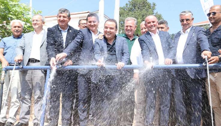 Büyükşehirden tarımsal sulamaya 165 milyonluk destek