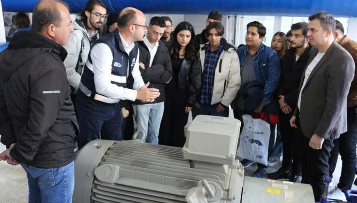 Üniversitelilerden ASAT Tesisi’ne teknik gezi