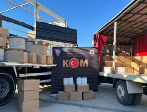 Antalya’da yılbaşı öncesi sahte içki operasyonu: 145 bin 650 litre sahte alkol ele geçirildi