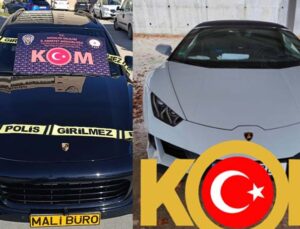 Yasa dışı yollarla Türkiye’ye sokulan 2 lüks araca el konuldu