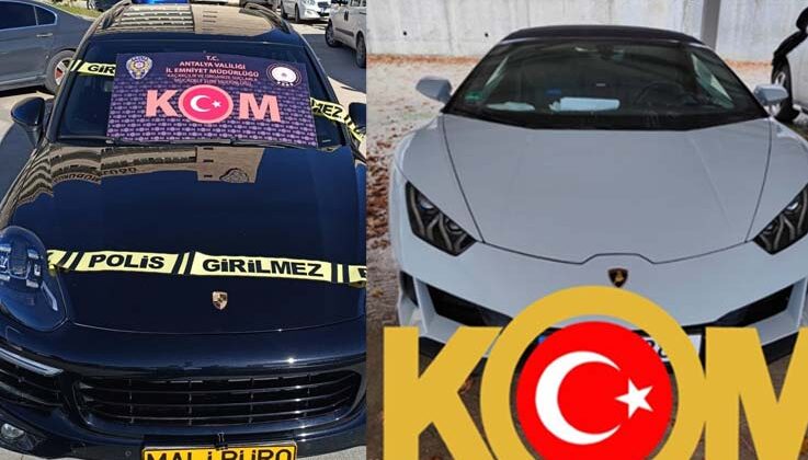 Yasa dışı yollarla Türkiye’ye sokulan 2 lüks araca el konuldu