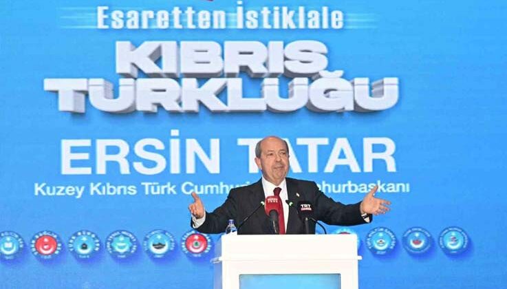 KKTC Cumhurbaşkanı Tatar:” Doğu Akdeniz’de bağımsız bir Türk devleti olan KKTC, anavatanıyla uyum içerisinde”