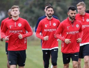 Antalyaspor, Pendikspor maçı hazırlıklarına başladı