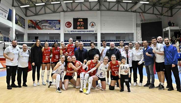 Muratpaşa Belediyesi ligin ikinci yarısına galibiyetle başladı