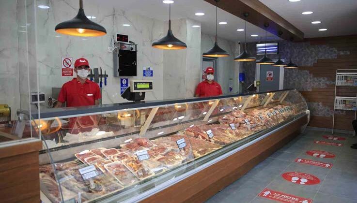Halk Et Satış Mağazalarında 4 yılda 122 bin 728 kilogram et ve et ürünü satıldı