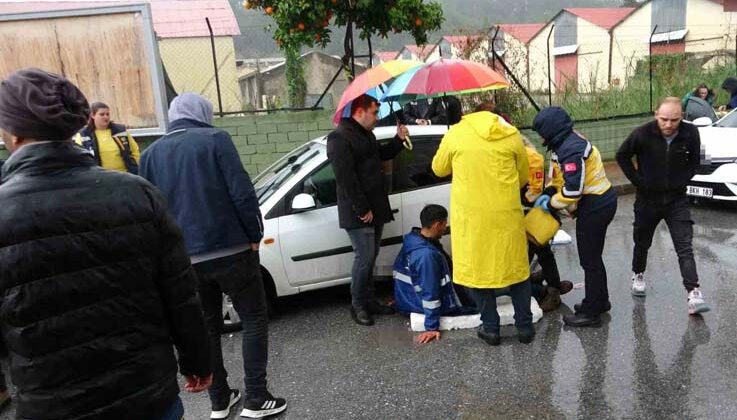 Bıçaklanan belediye personeline tamponlu, köpüklü ve şemsiyeli koruma