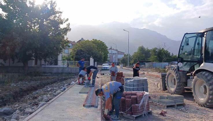 Arslanbucak Mahallesi’nde 2 sokakta altyapı çalışmaları tamamlandı