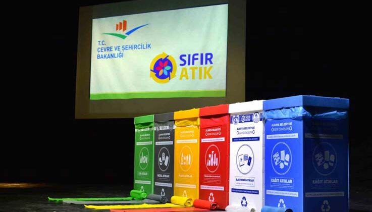 Alanya Belediyesi sıfır atık alanında örnek gösterildi