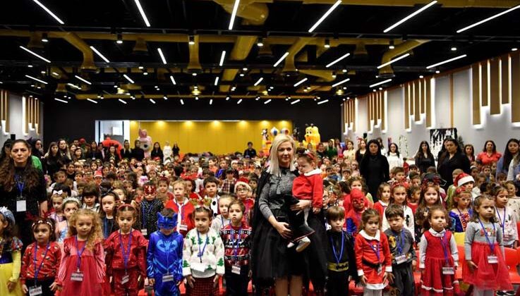 Konyaaltı kreşlerindeki çocuklara renkli etkinlik