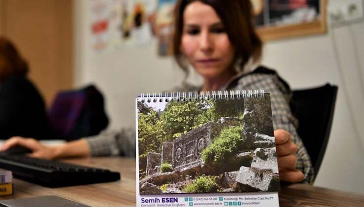Konyaaltı’nın antik kentleri 2024 takviminde