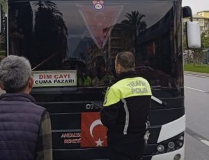 Alanya’da halk otobüslerine 38 bin 76 lira para cezası