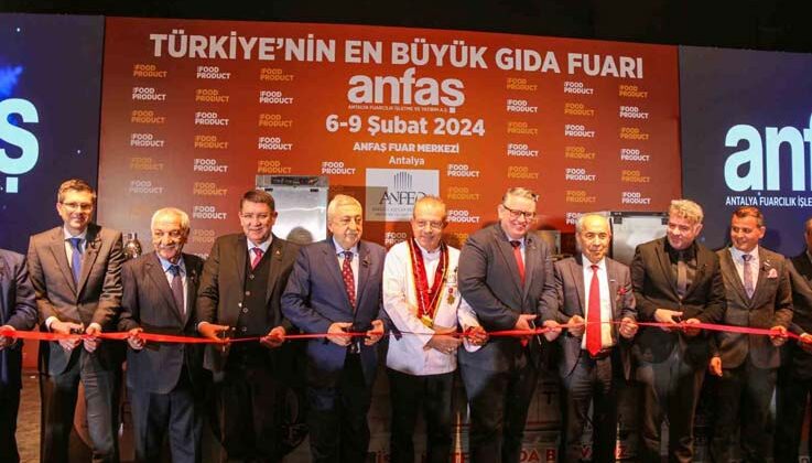 50 bin ziyaretçinin ağırlanacağı 30. Uluslararası Gıda ve İçecek İhtisas Fuarı açıldı