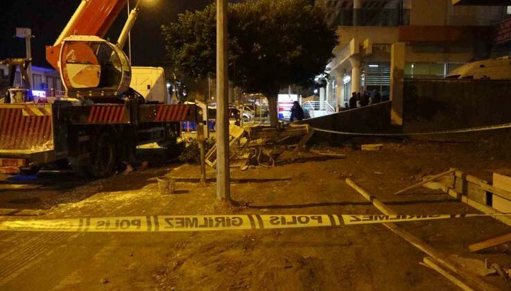 Alanya’da vinçten kopan parça inşaat işçisini yaraladı