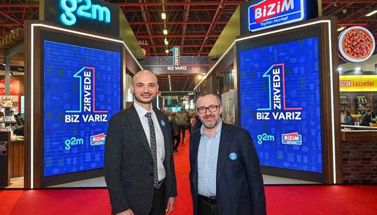 Bizim Toptan ve g2m, ürün ve hizmetlerini ulusal ve uluslararası ziyaretçilere tanıttı