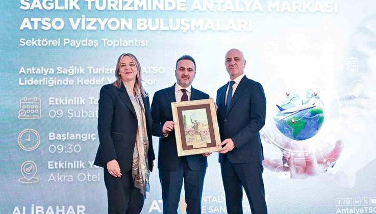 ATSO Başkanı Ali Bahar: “Sağlık turizminde öncü olmayı fazlasıyla hak ediyoruz”