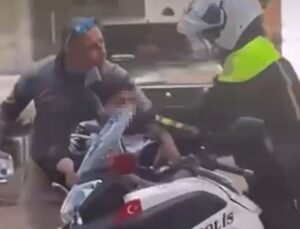 Ehliyetsiz sürücü polisin elinden kaçmak için her yolu denedi, yaptıkları pes dedirtti