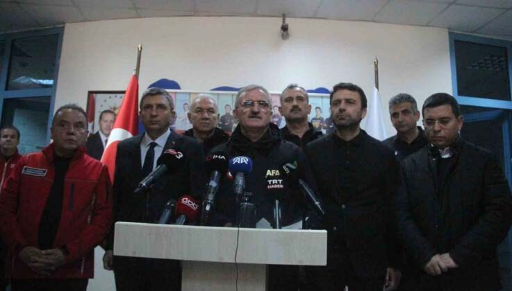 Bakan Yardımcısı Karaloğlu: “Bir vatandaşımız hayatını kaybetti”