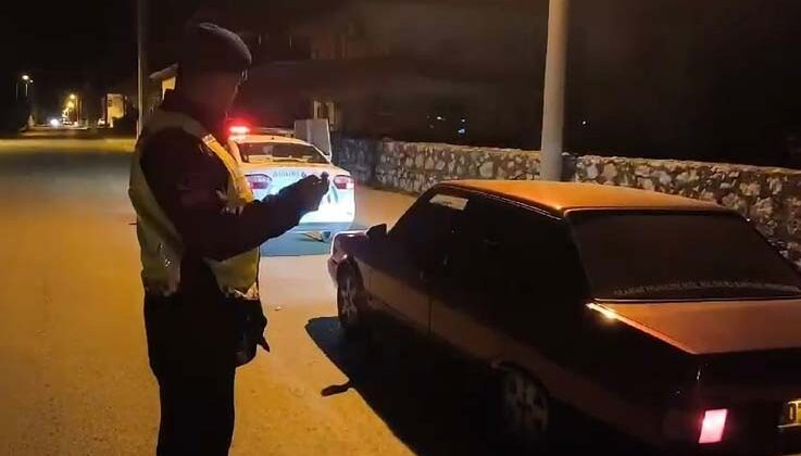Havalı süspansiyonlu araçların havasını jandarma söndürdü