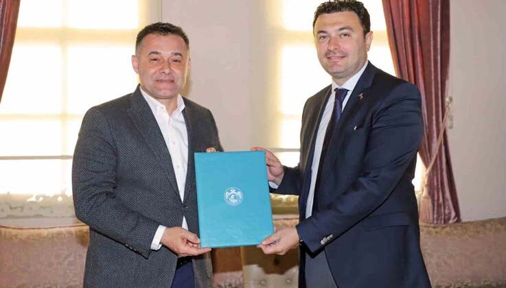 Başkan Yücel’den tarihi protokol