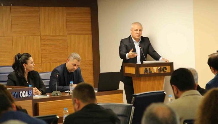 ALTSO’da aylık olağan meclis toplantısı yapıldı