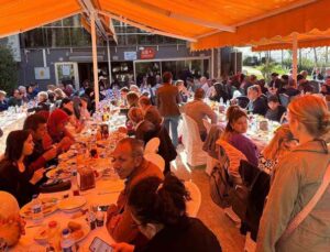 Şehit ve gazi aileleri kahvaltıda bir araya geldi