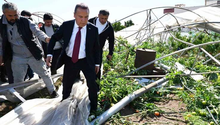 Kumluca’da hortum felaketinin yaraları sarılıyor