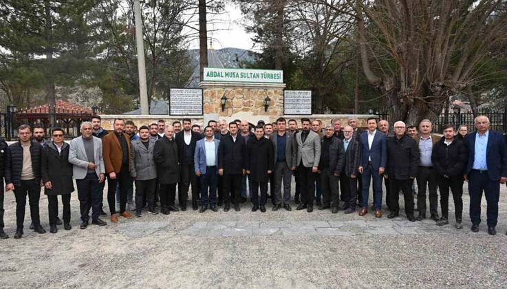 Korkuteli ve Elmalı’da vatandaşlarla bir araya gelen Tütüncü: “Cami de bizim cemevi de”