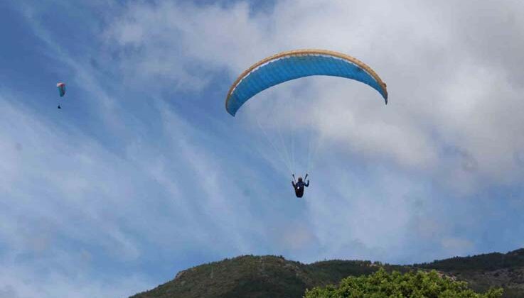 Türkiye Yamaç Paraşütü Akdeniz Bölgesi Hedef Yarışması Alanya’da yapıldı