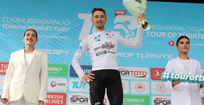 59. Cumhurbaşkanlığı Türkiye Bisiklet Turu’nun Kemer-Kaş etabını Max Kanter kazandı