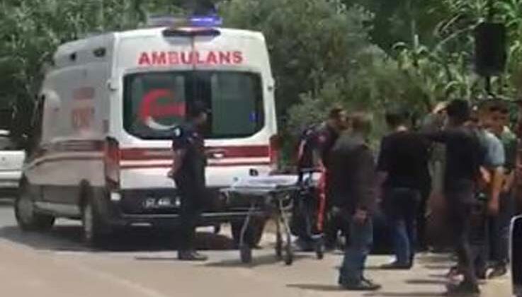 Antalya’da motosiklet şarampole uçtu: 2 yaralı