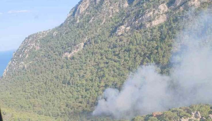 Antalya’da orman yangını