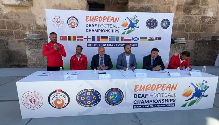 Türkiye, 10. İşitme Engelliler Avrupa Futbol Şampiyonasına ev sahipliği yapacak