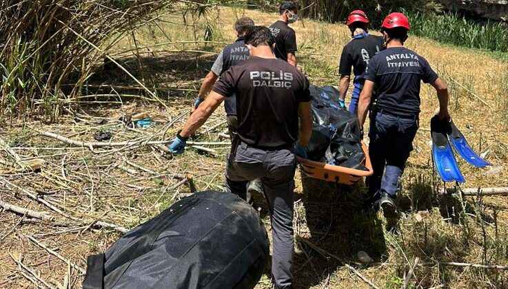 Antalya Düden Çayı’nda erkek cesedi bulundu