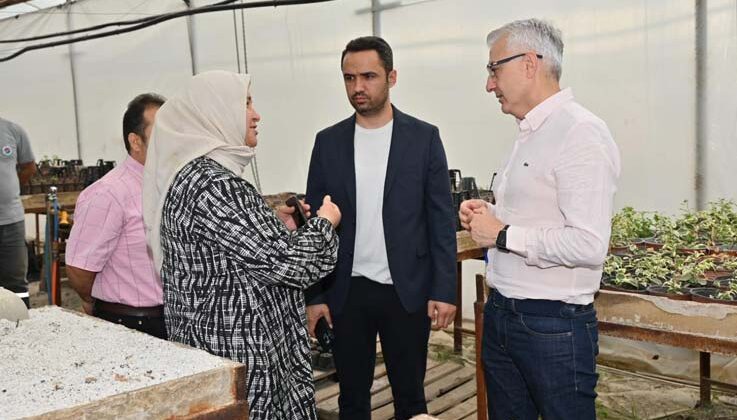 Başkan Vekili Altekin, belediye tesislerini inceledi