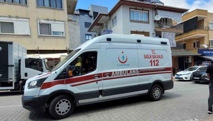Kaza yapan motosiklet sürücüsü hastanelik oldu