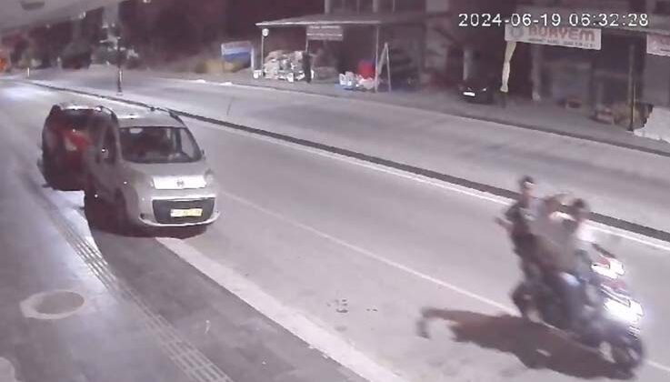 Trafik magandalığı yetmedi şehir magandalığına soyundular