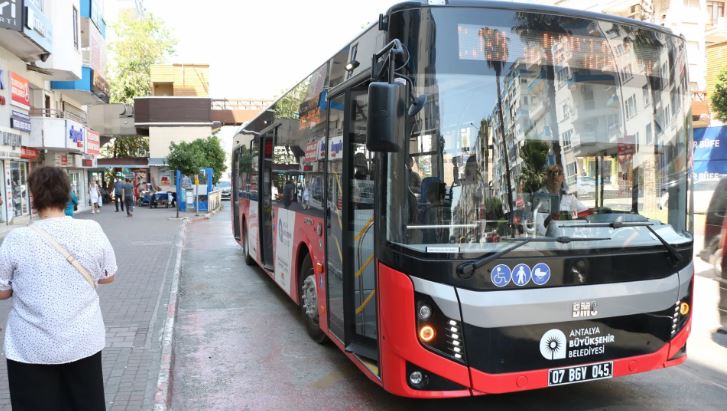 Antalya’da Kurban Bayramı’nda 4 gün ulaşım ücretsiz