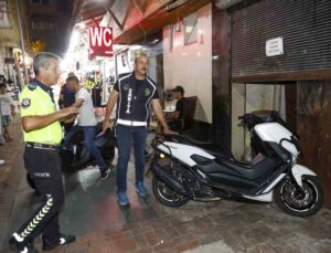 Alanya’da zabıta ve emniyet ekiplerinden ortak denetim