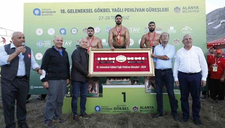 Gökbel’in başpehlivanı Enes Doğan