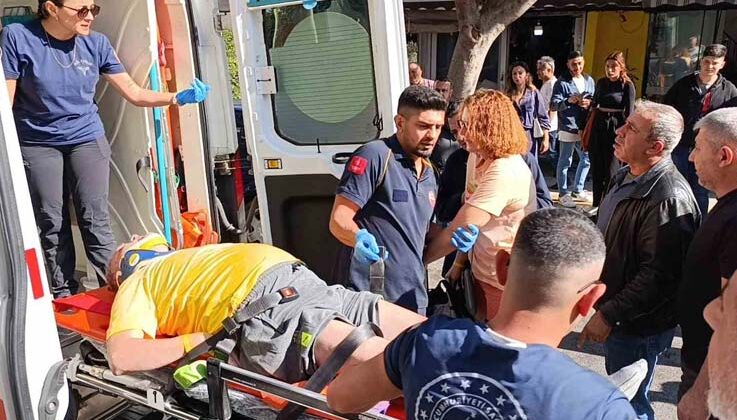 Otomobilin yaya geçidinde çarptığı turist yaralandı, eşi ayakta durmakta zorlandı