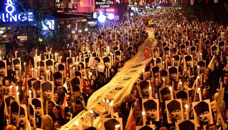 Antalya’da 4 kilometrelik Ata’ya saygı yürüyüşü düzenlenecek