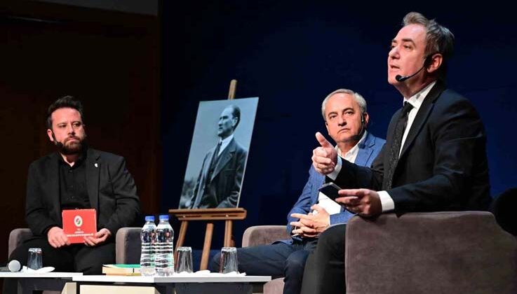 Kepez Forum’da Sinan Meydan ile Atatürk, kadın ve çocuk söyleşisi