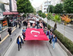 Manavgat’ta ‘Toprağa Saygı Yürüyüşü’